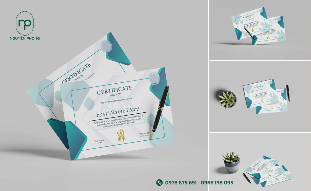 Lựa chọn chất liệu phù hợp với từng loại chứng chỉ